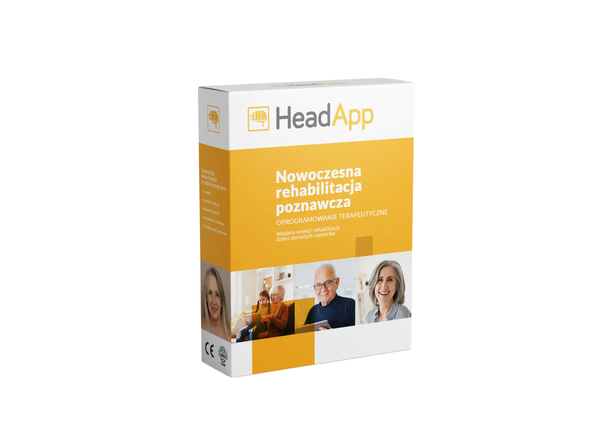 Opakowanie HeadApp — nowoczesna rehabilitacja poznawcza