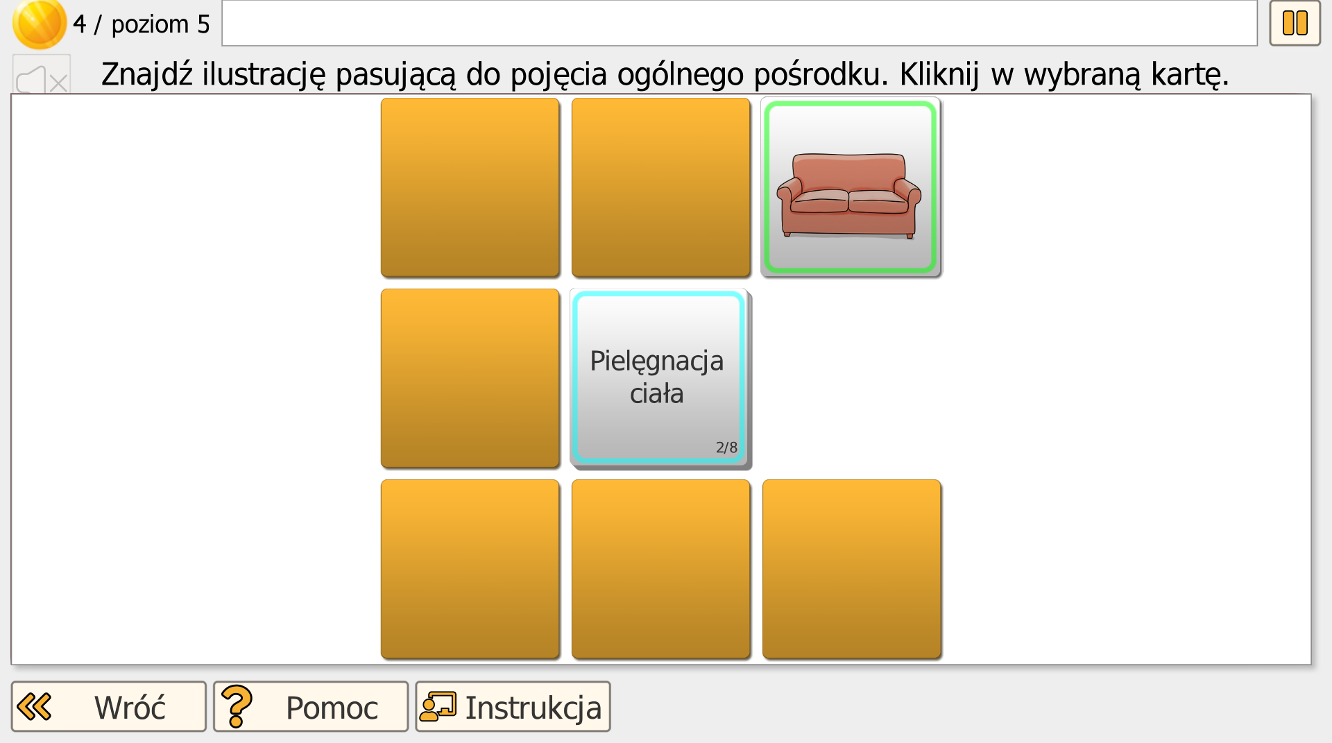 Pamięć VITA — ćwiczenie