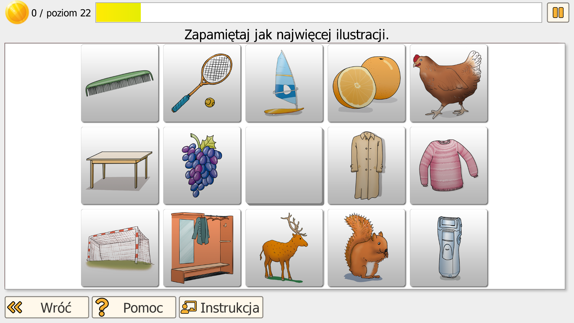 Pamięć VITA — trening