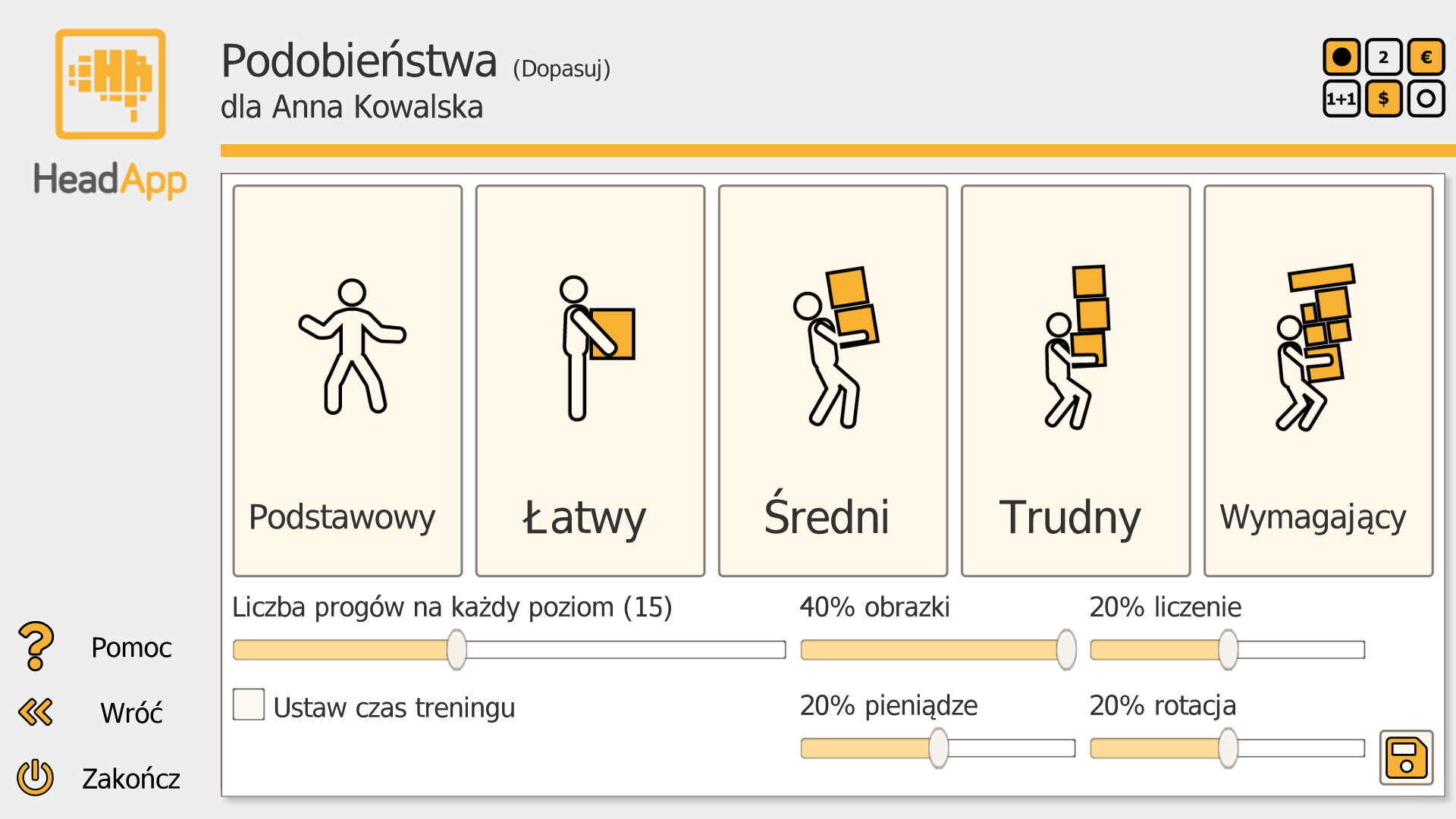 Podobieństwa — zaawansowane