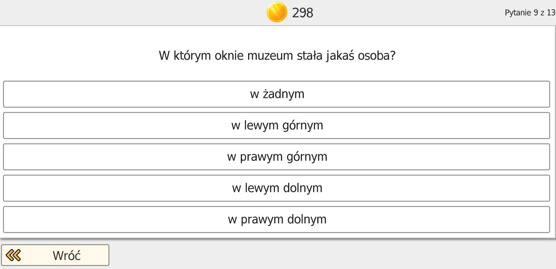 Podzielność uwagi — wyniki