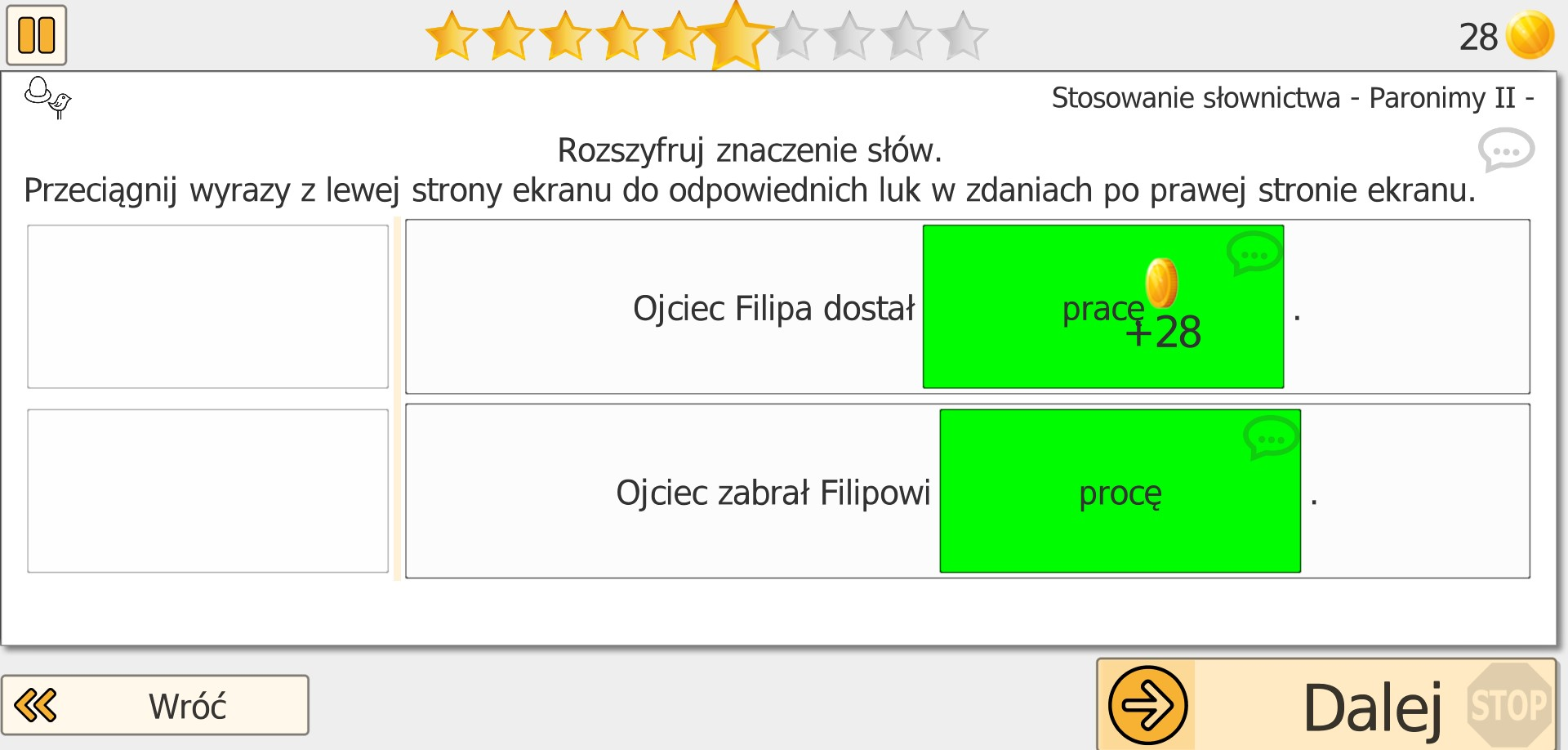 Słownictwo — paronimy