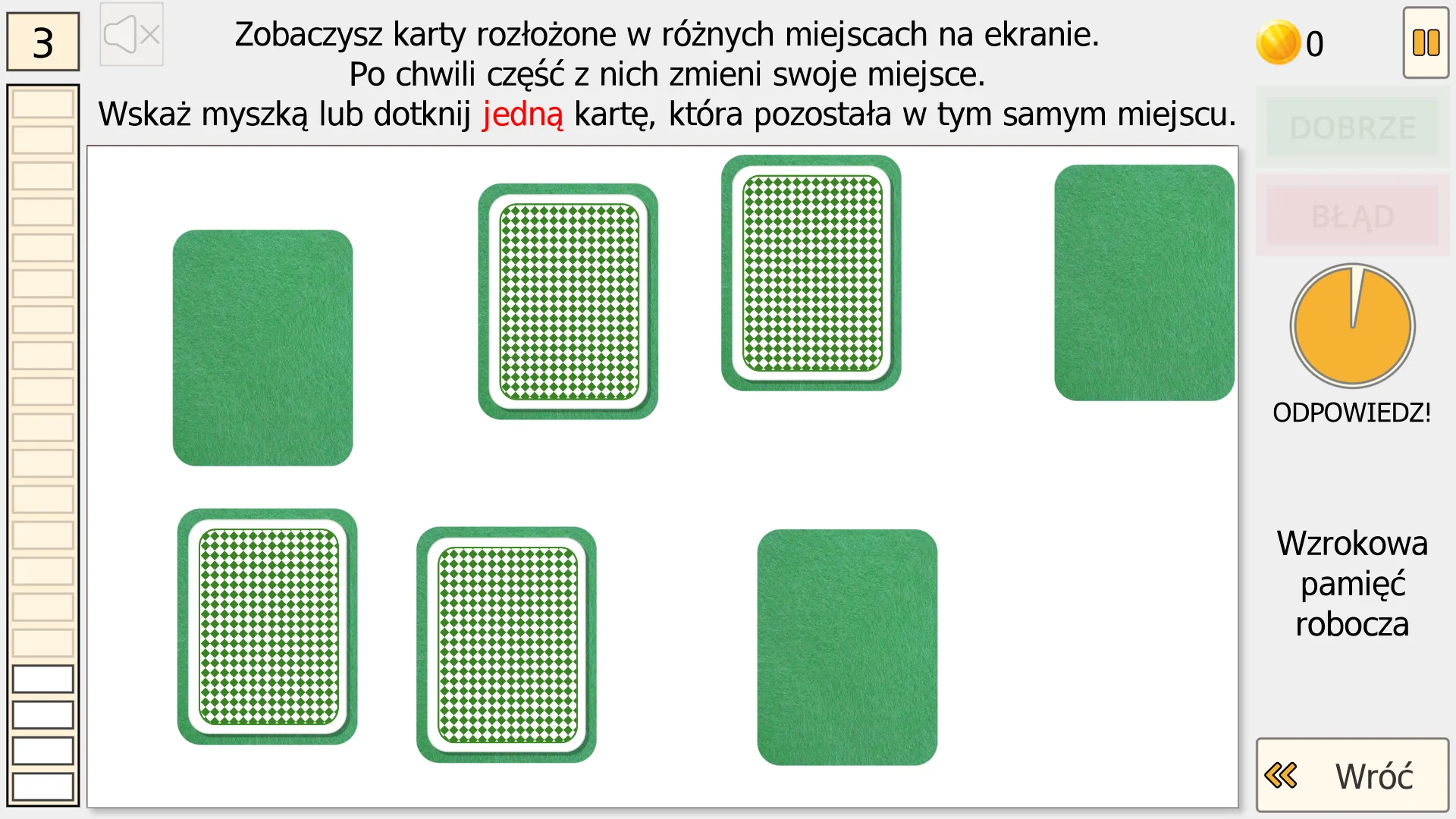 Pamięć robocza wzrokowa — trening